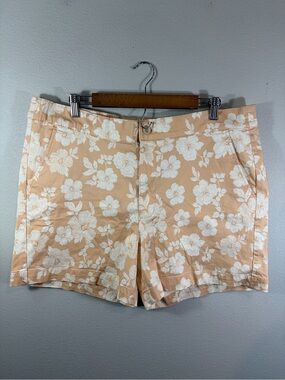 JACHS Girlfriend stretch satin chino shorts
